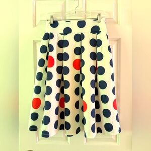 Women's Milan Kiss High Waisted Pleated Skirt size M